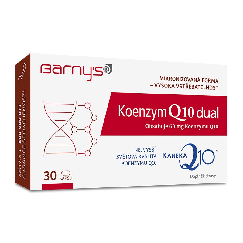 Barny's Koenzym Q10 dual, 30 kapslí