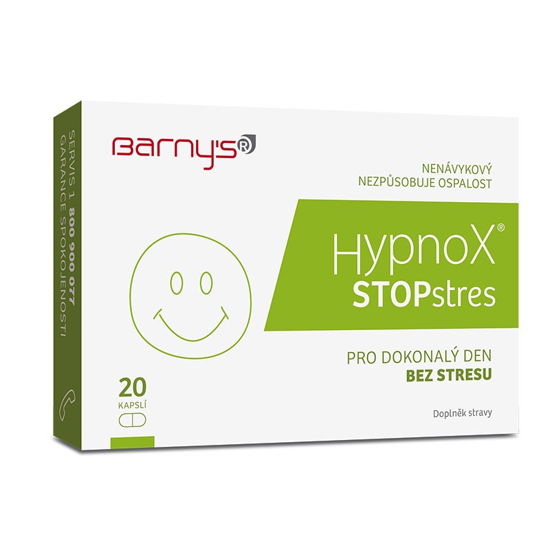 Barny's HypnoX® STOPstres, 20 kapslí