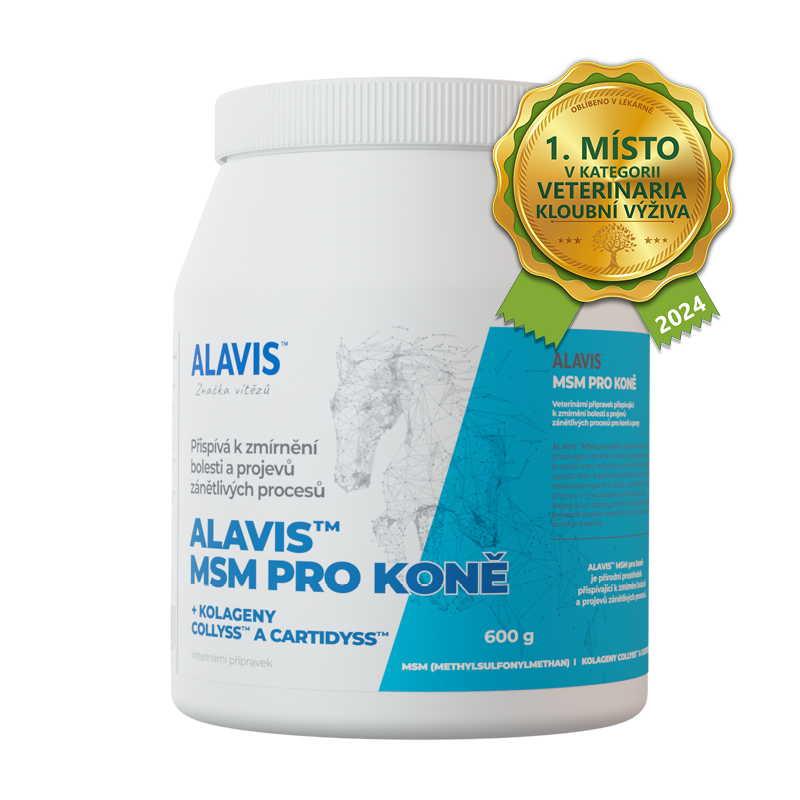 ALAVIS™ MSM pro koně, 600 g