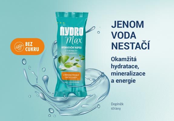 Jenom voda nestačí