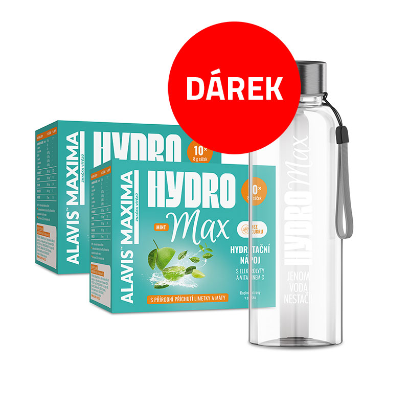 2 x HydroMax + láhev ZDARMA