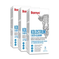 Barnys Kolostrum s beta-glukany, 3x30 kapslí