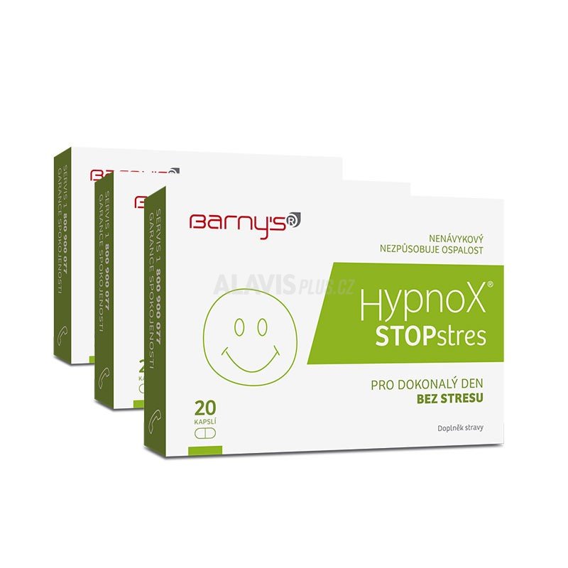 Barny's Hypnox® STOPstres, 3x20 kapslí