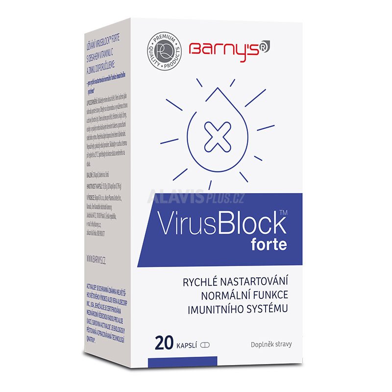 Barny's VirusBlock™ forte, 20 kapslí
