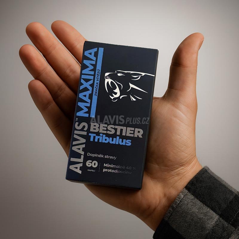 ALAVIS MAXIMA BESTIER Tribulus, 60 kapslí