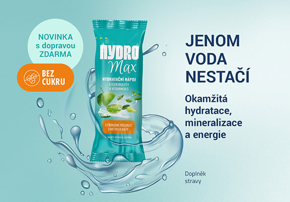 Jenom voda nestačí