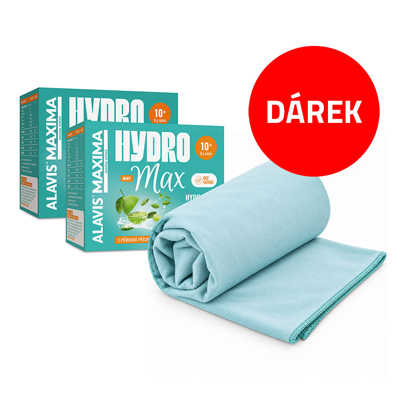 2 x HydroMax + ručník ZDARMA