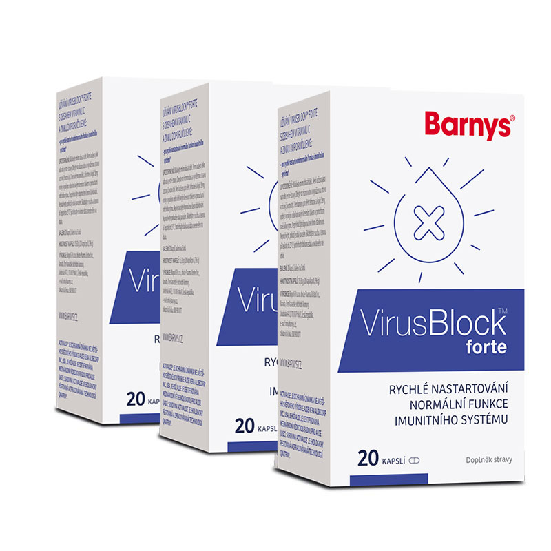 VirusBlock™ forte, 3x20 kapslí