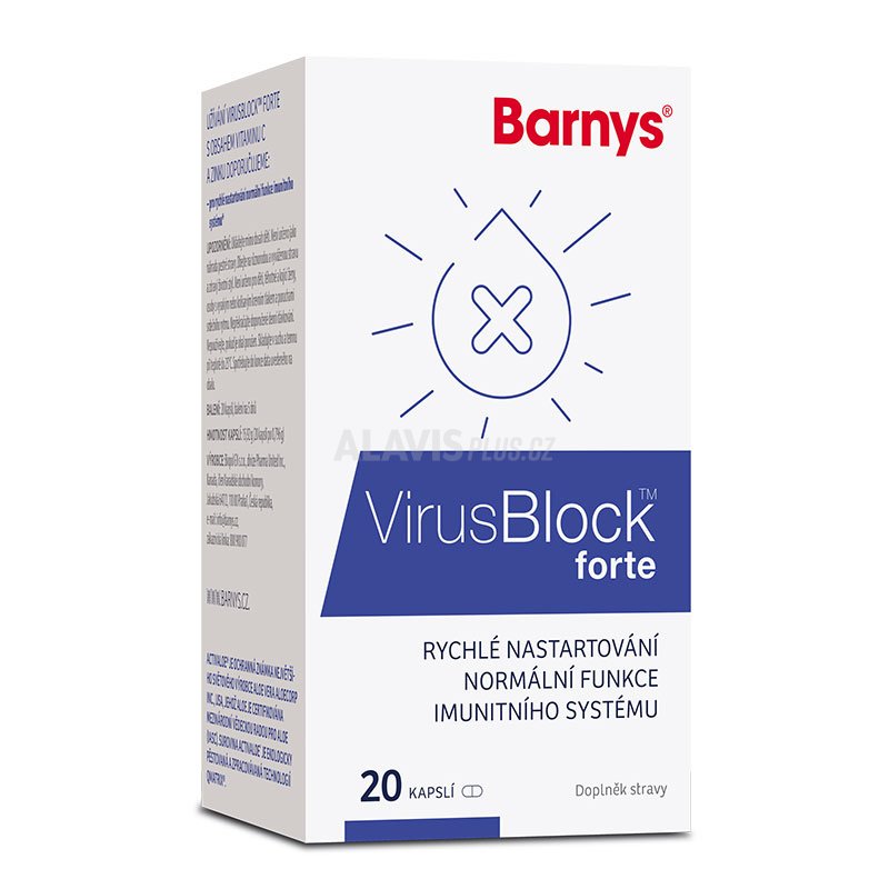 Barnys VirusBlock™ forte, 20 kapslí
