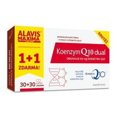 Koenzym Q10 dual, 30+30 kapslí ZDARMA