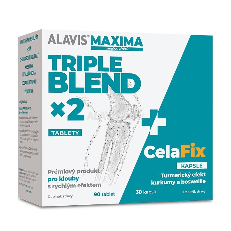 ALAVIS MAXIMA TRIPLE Blend x2, 90 tablet+30 kapslí