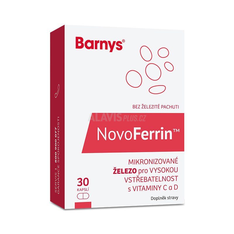 Barnys NovoFerrin™, 30 kapslí