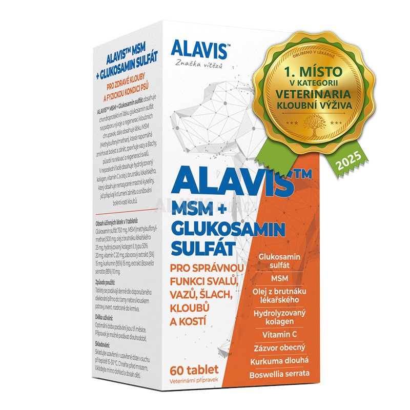 MSM + Glukosamin sulfát, 60 tbl.