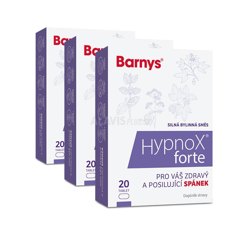 Barnys HypnoX® forte, 3 x 20 tablet