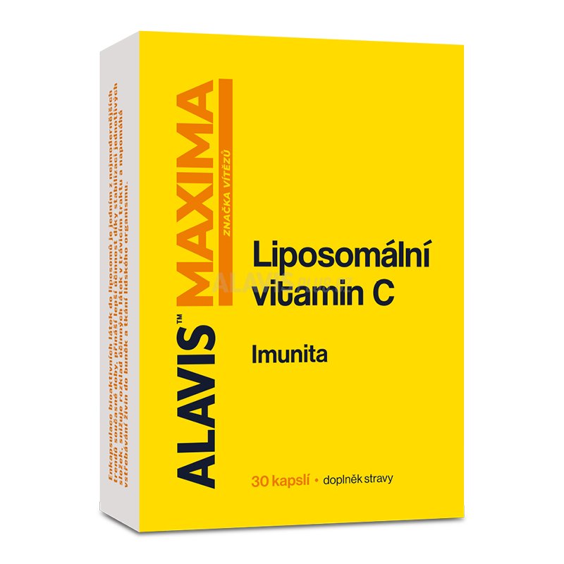 ALAVIS MAXIMA Liposomální vitamin C, 30 kapslí