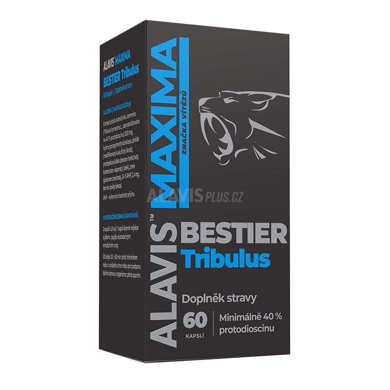 BESTIER Tribulus, 60 kapslí