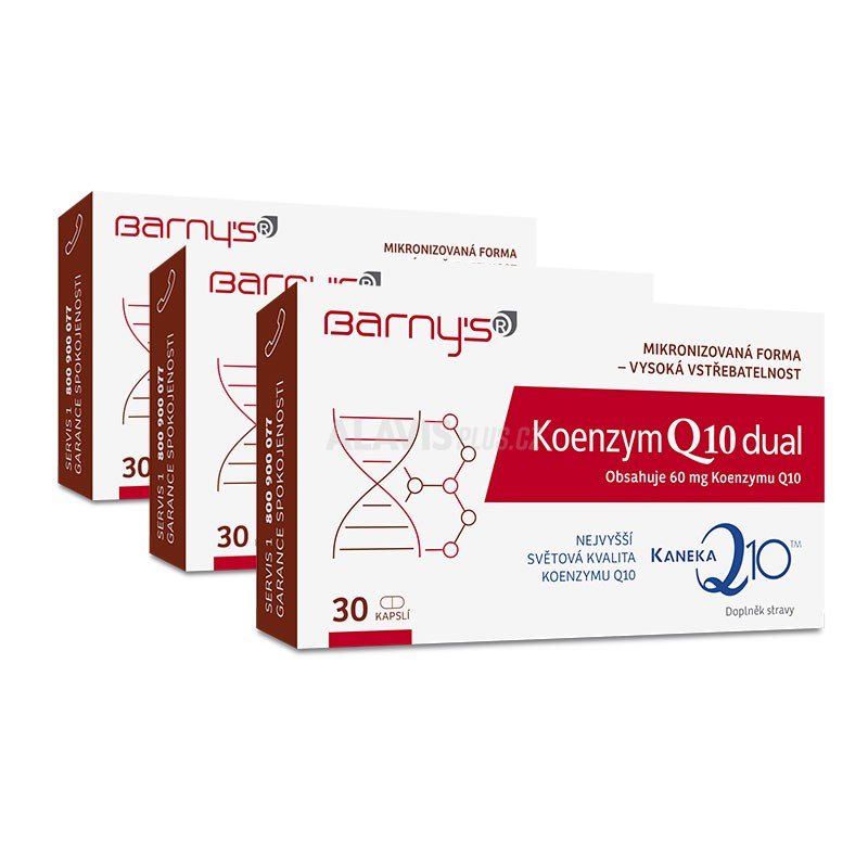 Koenzym Q10 dual, 3x30 kapslí