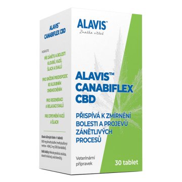 Recenze: Alavis Canabiflex CBD 30 tbl.