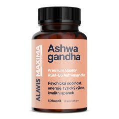 Ashwagandha  ULTRA KSM-66, 60 kapslí