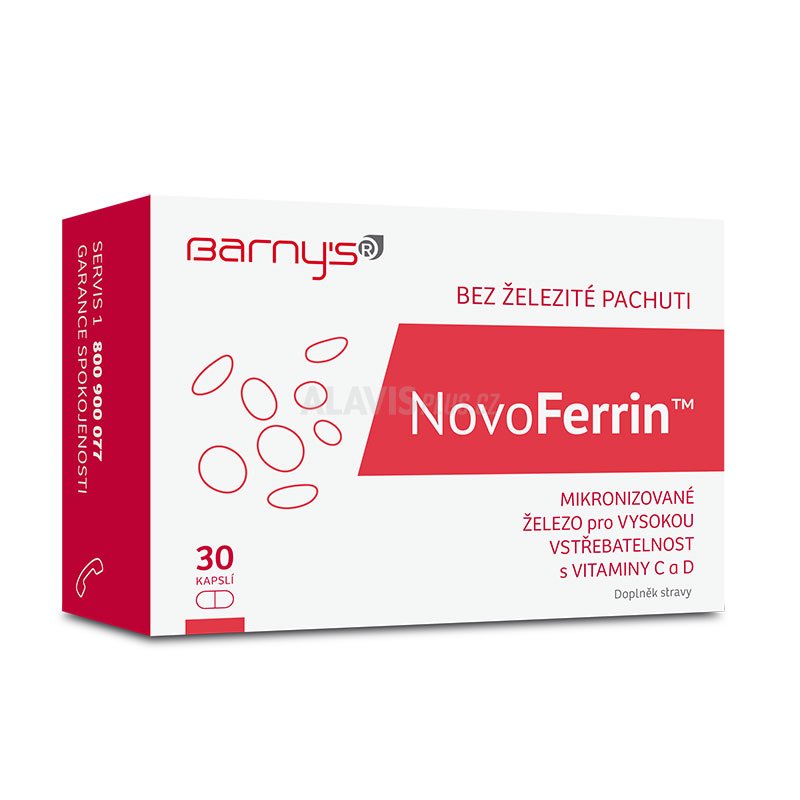 Barnys NovoFerrin™, 30 kapslí