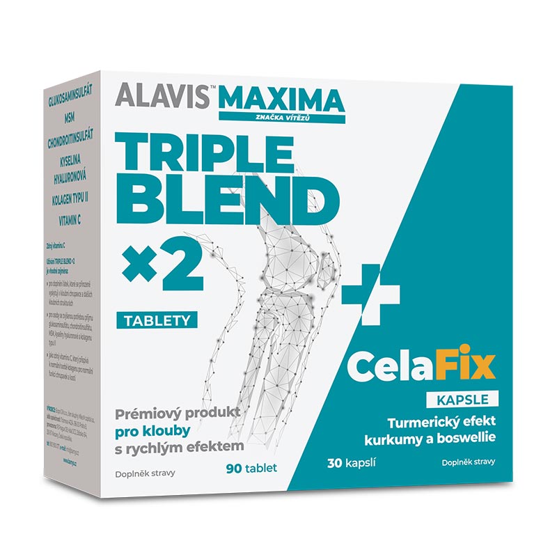 ALAVIS MAXIMA TRIPLE Blend x2, 90 tablet+30 kapslí