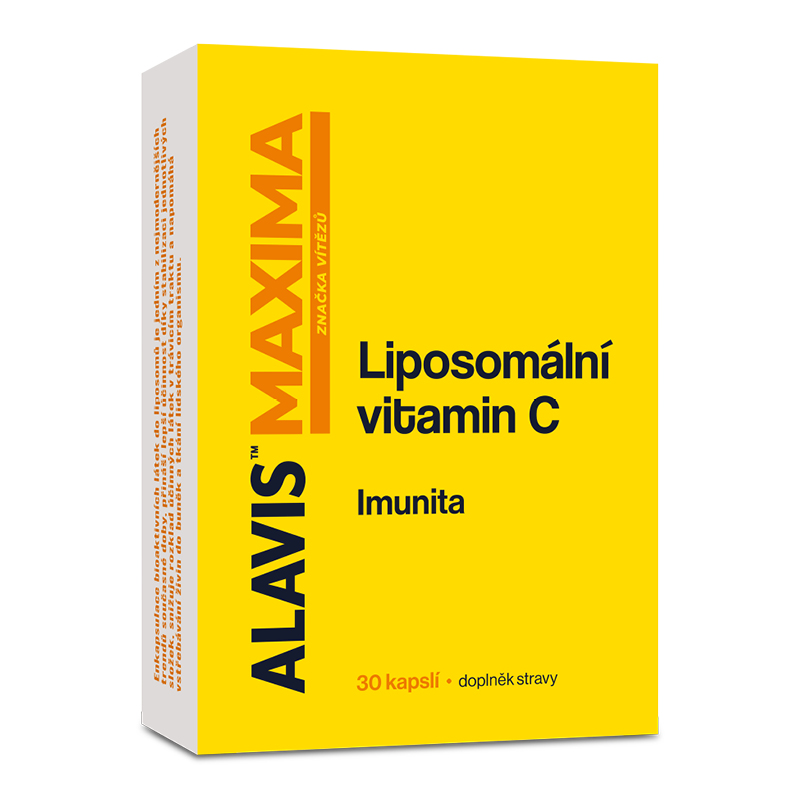 ALAVIS MAXIMA Liposomální vitamin C, 30 kapslí