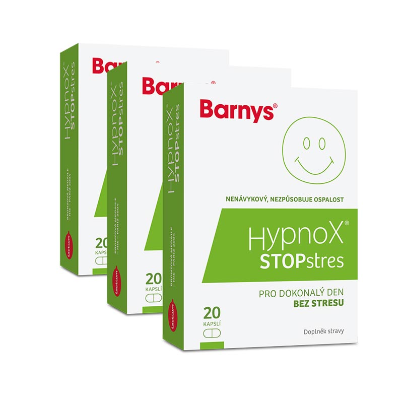 Barnys Hypnox® STOPstres, 3x20 kapslí