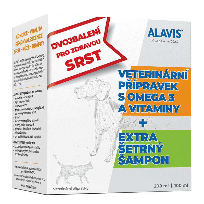DVOJBALENÍ ALAVIS™ Extra šetrný šampon + ALAVIS™ Nutri