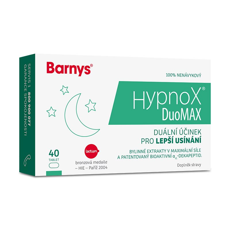 Barnys HypnoX® DuoMAX, 40 tablet