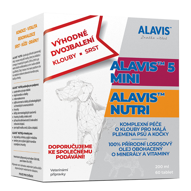 DVOJBALENÍ ALAVIS™ 5 MINI + ALAVIS™ Nutri